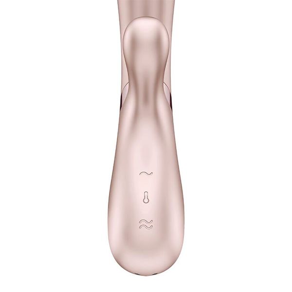 Смарт вибратор-кролик с подогревом Satisfyer Hot Lover Nude SO5543 фото