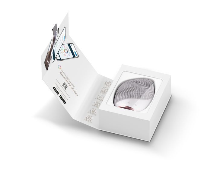 Электронная ультразвуковая щетка для лица GESKE Sonic Facial Brush 5в1 starlight HB0066 фото