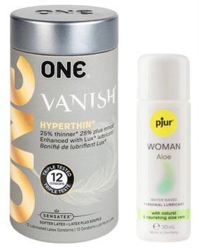 Набор 12 шт ONE Vanish + Лубрикант Pjur Woman Aloe 30 мл SOS13065 фото