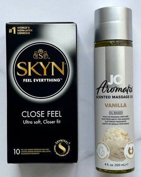 Набор 10 шт SKYN Close Feel + System JO Aromatix Vanilla 120 мл SOS1646 фото