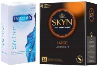 Набор с SKYN Large, 36 шт + Pasante Silk Thin 12 шт SOS8089 фото