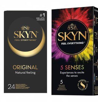 Набір SKYN ORIGINAL 24 шт та SKYN 5 Senses  SOS220 фото