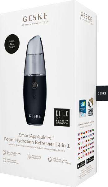 Увлажнитель для кожи лица GESKE Facial Hydration Refresher 4 in 1 black HB0157 фото