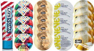 Набор из SwissNavy CoolingPeppermint 10мл + ONERibs + ONE Vanish + ONE Studs + ONEBanana SOS8630 фото