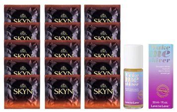Комплект Skyn Warming 15 шт + Love To Love Make Me Shiver Gel (30 мл)  SOS14482 фото