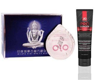 OLO Benefit 10шт.+Пролонгер гель System JO Prolonger Gel (60 мл) SOS6612 фото