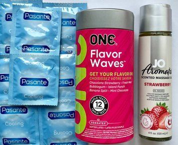 Набір 22 шт ONE Flavor Waves - Pasante Cooling + System JO Aromatix Strawberry 120 мл SOS1696 фото