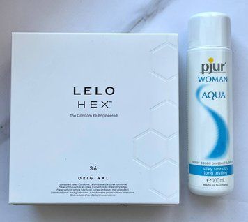 Набір LELO HEX Original 36 Pack + Лубрикант на водній основі pjur Woman Aqua 100 мл SOS1996 фото