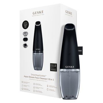 Очищающее средство для лица GESKE Aqua-Stream Face Cleanser 8в1 black HB0396 фото