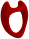 Ерекційне кільце Wooomy Toro L Red SO9693 фото 2