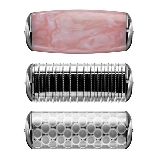 Ролер для голкової мезотерапії обличчя та тіла GESKE MicroNeedle Face&Body Roller 9в1 green HB0026 фото