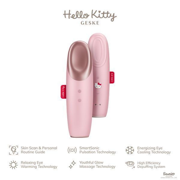 Энерджайзер для глаз GESKE Warm&Cool Eye Energizer 6в1 Hello Kitty pink HB0248 фото