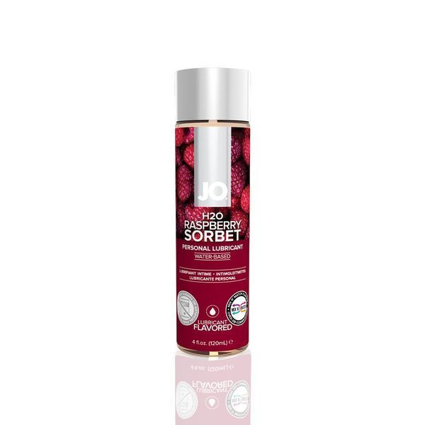 Змазка на водній основі System JO H2O &mdash; Raspberry Sorbet (120 мл) без цукру, рослинний гліцерин SO1671 фото