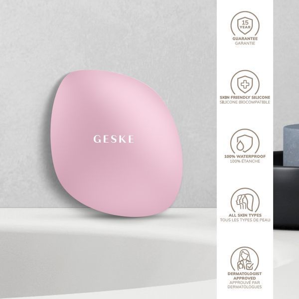 Щітка для обличчя GESKE Facial Brush 4в1 pink HB0049 фото