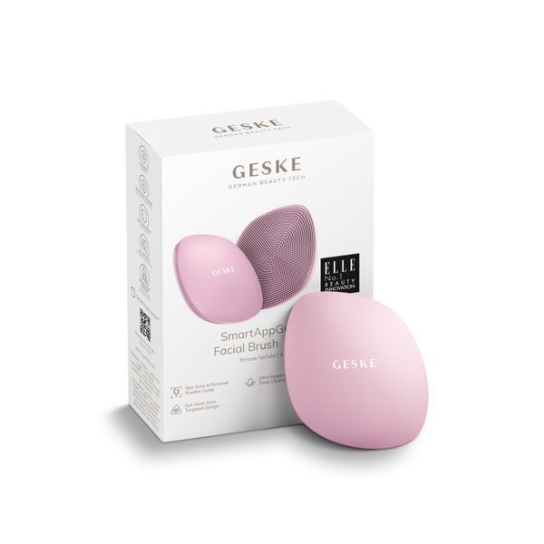 Щітка для обличчя GESKE Facial Brush 4в1 pink HB0049 фото