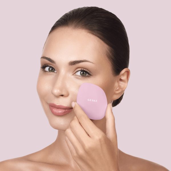 Щітка для обличчя GESKE Facial Brush 4в1 pink HB0049 фото