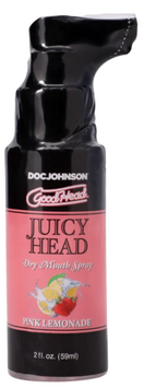 Зволожувальний оральний спрей Doc Johnson GoodHead &ndash; Juicy Head Dry Mouth Spray &ndash; Pink Lemonade 59мл SO6065 фото