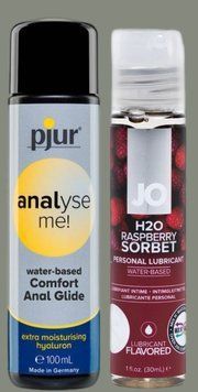 Набор лубрикантов pjur analyse me! Comfort water glide 100 мл + System JO Raspberry Sorbet (30 мл LB967 фото