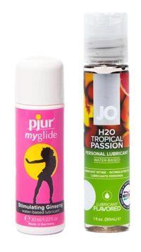 Набор лубрикантов pjur my glide 30 мл + System JO Tropical Passion (30 мл) LB137 фото