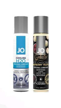 Набор лубрикантов System JO H2O COOLING (30 мл) + System JO White Chocolate Raspberry (30 мл) LB74 фото