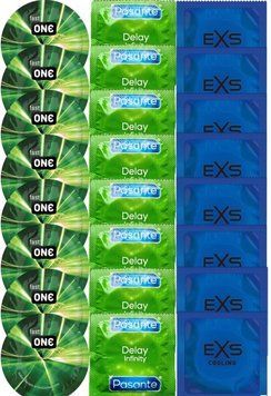 Набор 24 шт One Glowing Pleasures + Delay Infinity + EXS Cooling SOS7329 фото