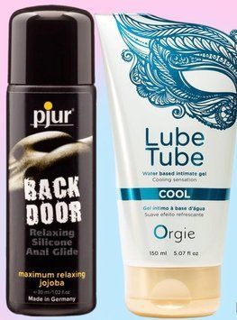Набор лубрикантов pjur backdoor anal Relaxing jojoba silicone 30 мл + LUBE TUBE COOL, 150 мл ORGIE LB825 фото