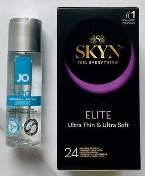 Комплект Skyn Elite 24 шт + Лубрикант  System JO H2O ORIGINAL (60 мл) SOS2996 фото