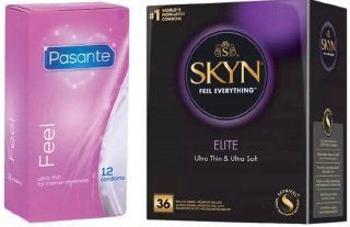 Набор с Skyn Elite 36 штук + Pasante Sensitive Feel (12 шт) SOS8057 фото
