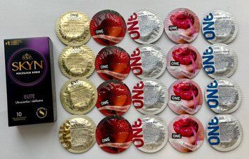 Комплект 30 штук SKYN Elite + ONE Extreme Ribs, Vanish, Flavor Waves, Classic SOS2264 фото