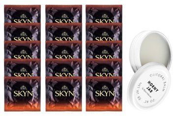 Комплект Skyn Warming 15 шт + Bijoux Indiscrets Horny Jar SOS14500 фото