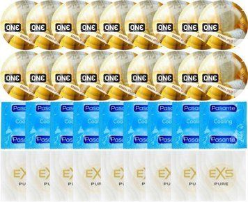 Набір 36 шт ONE Banana Split + Pasante Cooling + EXS Pure SOS7689 фото