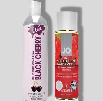 Wet Oral Play Black Cherry (118 мл) + JO Watermelon (60 мл) LB916 фото
