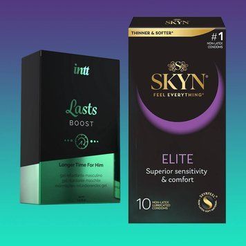 Набір Skyn Elite 10 шт + Пролонгатор Intt Lasts (15 мл) SOS4354 фото