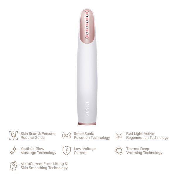 Устройство для укрепления и тонизации кожи лица GESKE Skin Firming Wand 7в1 starlight HB0434 фото