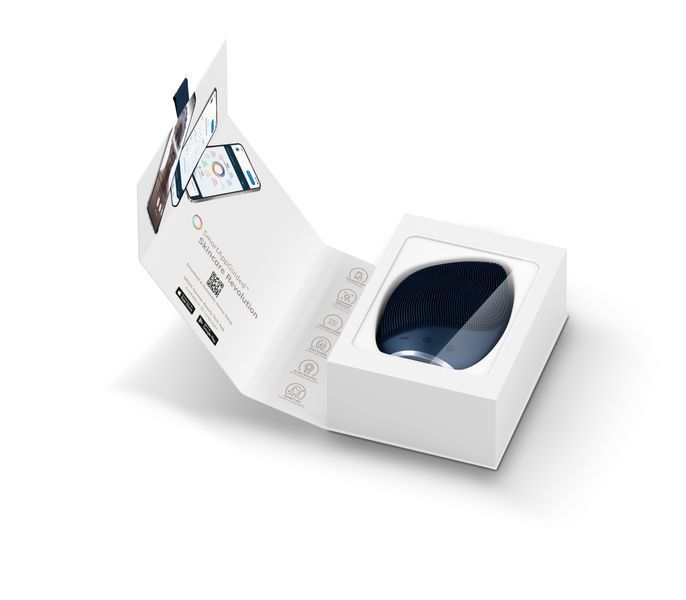 Электронная ультразвуковая щетка для лица GESKE Sonic Facial Brush 5в1 midnight HB0067 фото