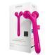 Электронный ультразвуковой ролик для лица GESKE Sonic Facial Roller 4в1 magenta HB0175 фото 1