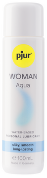 pjur WOMAN Aqua &mdash; Премиальный женский лубрикант на водной основе для чувствительной кожи, 100 мл. PJ10370 фото