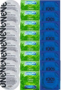 Набор 24 шт ONE Extra Strong + Delay Infinity + EXS Cooling SOS7330 фото