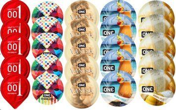 Набір з 25 шт OLORed0.01 + ONERibs + ONE Vanish + ONE Island Punch + ONEBanana SOS8740 фото