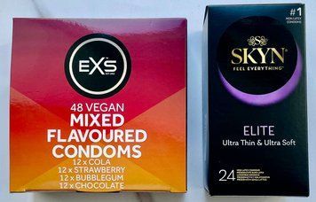 Набор Skyn ​​Elite 24 шт. - EXS Mixed Flavoured 48 шт. SOS3075 фото