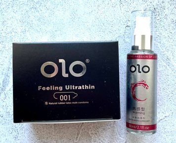 Комплект OLO Feeling Ultrathin (001) 10 шт + Лубрикант согревающий OLO 60 мл SOS2315 фото