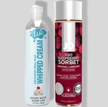 Wet Oral Play Whipped Cream (118 мл) + JO Raspberry Sorbet (120 мл) LB776 фото