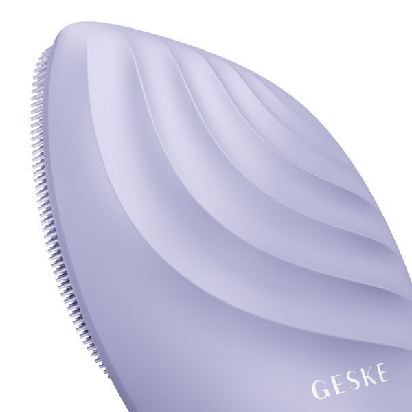 Электронная ультразвуковая щетка для лица GESKE Sonic Facial Brush 5в1 purple HB0068 фото