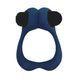 Ерекційне віброкільце зі стимулятором клітора Alive Nutty Vibrating Cock Ring (Storm Blue) SO9690 фото 2