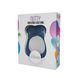Ерекційне віброкільце зі стимулятором клітора Alive Nutty Vibrating Cock Ring (Storm Blue) SO9690 фото 4
