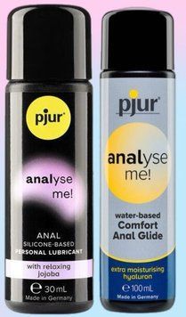 Набор лубрикантов pjur analyse me! Relaxing jojoba silicone 30 мл + пюр analyse me! Comfort water glide 100 мл LB552 фото