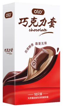 Презервативи OLO Chocolate з ароматом шоколаду (10 шт) OL65 фото