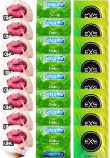 Набор 24 шт ONE Bubblegum + Delay Infinity + EXS Glow in the Dark SOS7479 фото