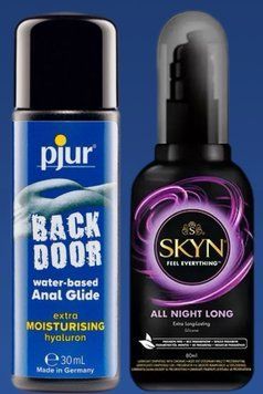 Набор лубрикантов pjur backdoor Comfort water glide 30 мл + Skyn ​​All Night Long 80 мл LB307 фото