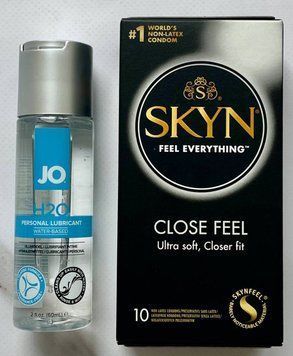 Комплект Skyn Elite 10 шт + Лубрикант  System JO H2O ORIGINAL (60 мл) SOS2998 фото